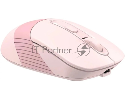 Мышь беспроводная A4Tech Fstyler FB10CS розовый, 2000 dpi, радиоканал, Bluetooth, USB, кнопки - 4