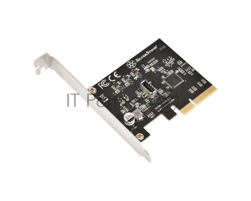 Контроллер Silverstone G56ECU070000010 SuperSpeed USB 20Gbps / internal USB-C Key-A 3.2 Gen 2x2 PCIe expansion card Контроллер Silverstone G56ECU070000010 SuperSpeed USB 20Gbps / internal USB-C Key-A 3.2 Gen 2x2 PCIe expansion card