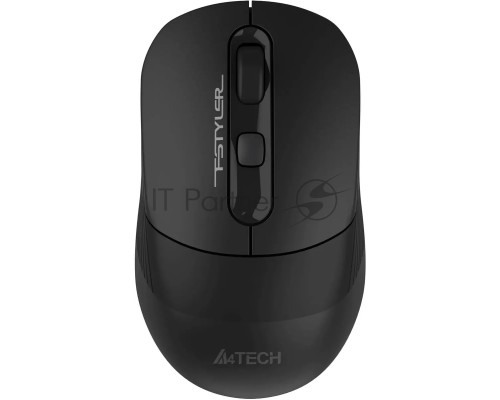 Мышь беспроводная A4Tech Fstyler FB10CS черный, 2000 dpi, радиоканал, Bluetooth, USB, кнопки - 4