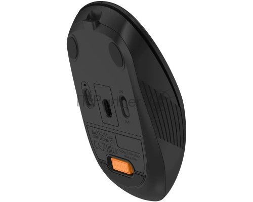 Мышь беспроводная A4Tech Fstyler FB10CS черный, 2000 dpi, радиоканал, Bluetooth, USB, кнопки - 4
