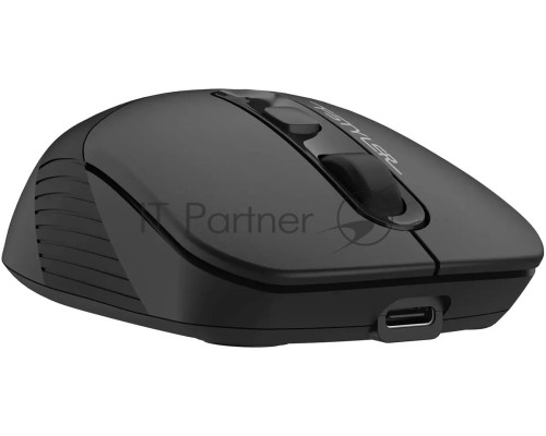 Мышь беспроводная A4Tech Fstyler FB10CS черный, 2000 dpi, радиоканал, Bluetooth, USB, кнопки - 4