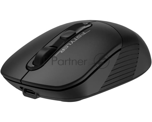 Мышь беспроводная A4Tech Fstyler FB10CS черный, 2000 dpi, радиоканал, Bluetooth, USB, кнопки - 4