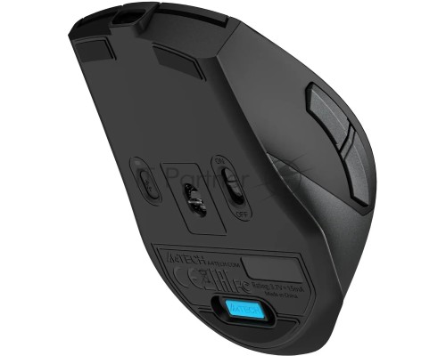 Мышь беспроводная A4Tech Fstyler FB45CS Air2 серый, 2000 dpi, радиоканал, Bluetooth, USB, кнопки - 7