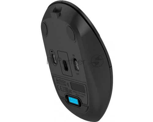 Мышь беспроводная A4Tech Fstyler FG16CS Air2 черный, 2000 dpi, радиоканал, USB, кнопки - 3