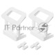 Комплект Ballu Plinth Transformer BEC/PL-500-4I с блоком управления и опоры, белый, 500 Вт, 8 м2, дисплей, термостат