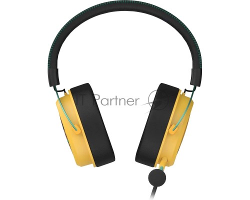 Наушники с микрофоном A4Tech Bloody M595 Renegade желтый/рисунок 2.3м мониторные USB оголовье (M595)
