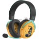 Наушники с микрофоном A4Tech Bloody MR595 Renegade желтый/рисунок мониторные BT/Radio оголовье (MR595)