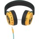 Наушники с микрофоном A4Tech Bloody MR595 Renegade желтый/рисунок мониторные BT/Radio оголовье (MR595)