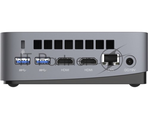 Мини-ПК Irbis Smartdesk mini PC i3-1315U (6C/8T - 1.2Ghz), 8GB DDR4 3200, 256GB SSD M.2, Intel UHD, WiFi, BT, 2xHDMI, 1xType-C, fTPM, Mount VESA, Win 11 Pro, 1Y