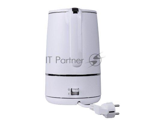 Чайник Centek CT-1012 (белый) 1.5л, 2200Вт, двойные стенки, бесшовная колба, эффект термоса