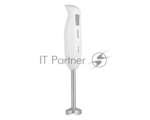 Блендер Centek CT-1343 (белый)  600Вт, турбо режим, специальная заточка лезвий, легкая очистка