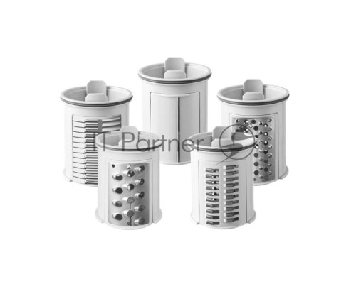 Мультирезка Centek CT-1382 <300Вт>  5 насадок / измельчение /шинковка/ волнистая /грубая нарезка