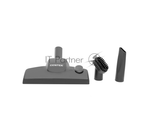 Пылесос Centek CT-2519 черный/хром, 500/2500 Вт, уборка сухая, пылесборник мешок, 4 л