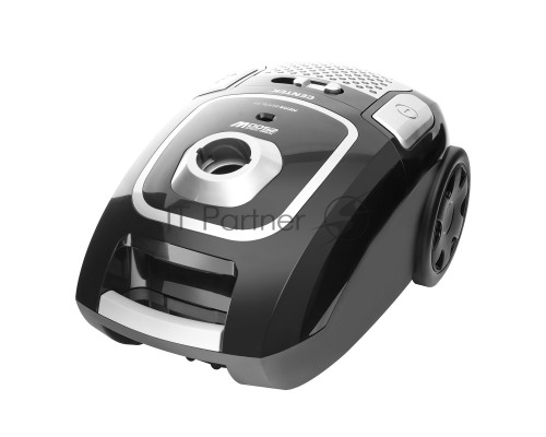 Пылесос Centek CT-2519 черный/хром, 500/2500 Вт, уборка сухая, пылесборник мешок, 4 л