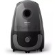Пылесос Philips FC8244/09 черный/серый, 900 Вт, уборка сухая, пылесборник мешок 3 л