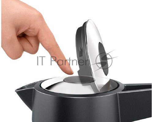 Чайник Bosch TWK5P475 Цвет: графитовый, 2400 Ватт, скрытый нагр.элемент, 1.7 л