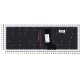 Клавиатура для ноутбука Acer Aspire VN7-593G черная с красной подсветкой