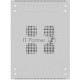 Шкаф серверный NTSS Премиум (NTSS-R22U6080PD) напольный 22U 600x800мм пер.дв.перфор. металл 900кг серый 710мм 54кг 1102мм IP20 сталь