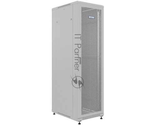 Шкаф серверный NTSS Премиум (NTSS-R22U6080PD) напольный 22U 600x800мм пер.дв.перфор. металл 900кг серый 710мм 54кг 1102мм IP20 сталь