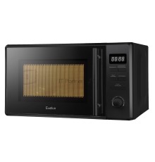 Микроволновая печь Evelux MW 203 B черный, 20 л, 700 Вт, кнопки/поворотный механизм