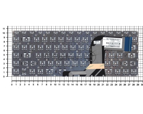 Клавиатура для ноутбука HP Envy 14-u черная с подсветкой