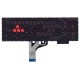 Клавиатура для ноутбука HP Omen 17-CB черная с подсветкой