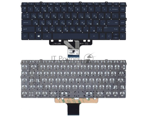 Клавиатура для ноутбука HP Pavilion 14-DV 14-DW синяя
