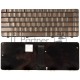 Клавиатура для ноутбука HP Pavilion DV3-2000 DV3-2100 кофе