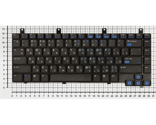 Клавиатура для ноутбука HP Pavilion DV4000 DV4100 DV4200 DV4300 DV4400 черная