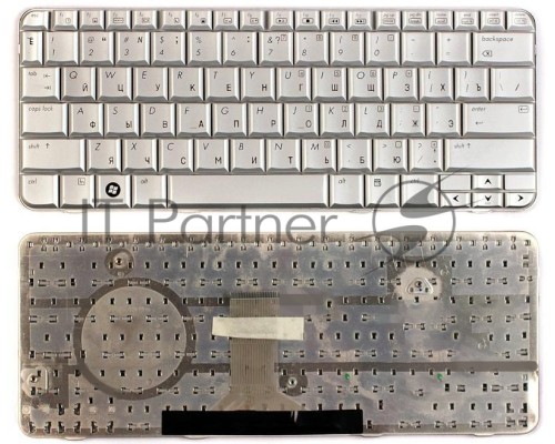 Клавиатура для ноутбука HP Pavilion TX1000 TX2000 TX2500 серебристая