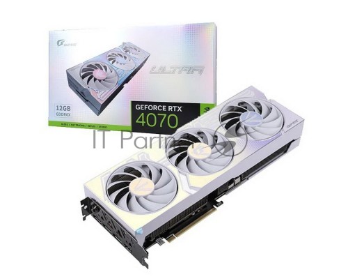 Видеокарта Colorful RTX4070 iGame Ultra W OC-V 12GB GDDR6X 192bit 3xDP HDMI 3FAN