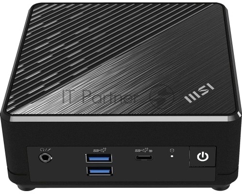 Неттоп MSI Cubi N ADL-016BRU slim N-series N200 (1) UHDG noOS 2xGbitEth WiFi BT 65W черный (936-B0A911-091)