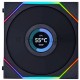 Корпусный вентилятор LIAN LI UNI FAN TL LCD (1pcs) Black