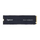 Накопитель SSD AS2280Q4X 4TB M.2 2280 PCIe Gen4x4, R5000/W4400 Mb/s, 3D NAND, MTBF 1.5M, NVMe 1.4, 1200TBW, Retail, 3 years (AP4TBAS2280Q4X-1)