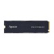 Накопитель SSD AS2280Q4X 2TB M.2 2280 PCIe Gen4x4, R5000/W4400 Mb/s, 3D NAND, MTBF 1.5M, NVMe 1.4, 1200TBW, Retail, 3 years (AP2TBAS2280Q4X-1)