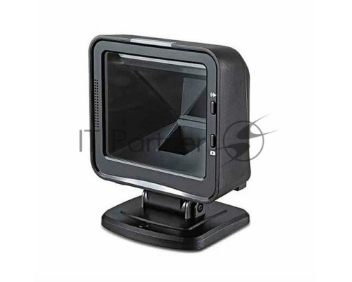 Сканер ШК с подставкой MINDEO MP8610 USB (презентационный, 2D имидж, черный)