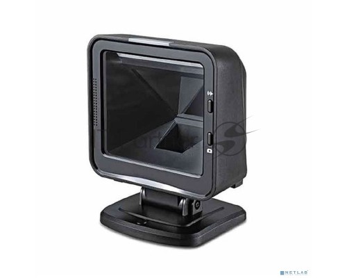Сканер ШК с подставкой MINDEO MP8610 USB (презентационный, 2D имидж, черный)