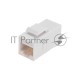 Адаптер проходной формата Rexant Pro Keystone, Jack RJ-45(8P8C), UTP, CAT 6