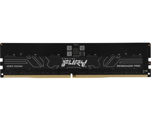 Оперативная память Kingston 16GB DDR5 5600 FURY Renegade Pro RDIMM Black EXPO ECC Registered DIMM (Single Module) 1RX8 28-34-34 1.35V 288-pin 16Gbit