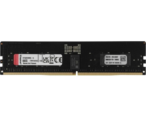 Оперативная память Kingston 16GB DDR5 5600 FURY Renegade Pro RDIMM Black EXPO ECC Registered DIMM (Single Module) 1RX8 28-34-34 1.35V 288-pin 16Gbit