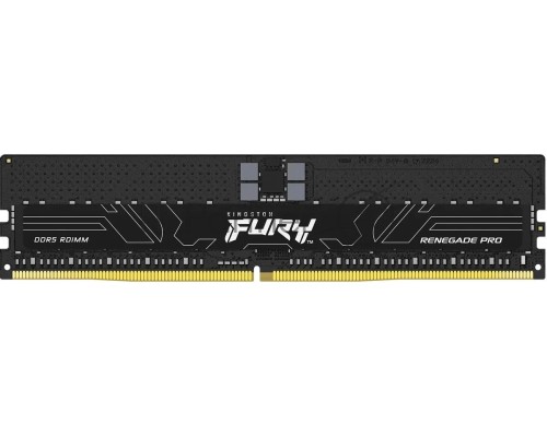 Оперативная память Kingston 16GB DDR5 5600 FURY Renegade Pro RDIMM Black XMP ECC Registered DIMM (Single Module) 1RX8 36-38-38 1.25V 288-pin 16Gbit