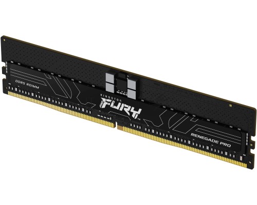 Оперативная память Kingston 16GB DDR5 5600 FURY Renegade Pro RDIMM Black XMP ECC Registered DIMM (Single Module) 1RX8 36-38-38 1.25V 288-pin 16Gbit