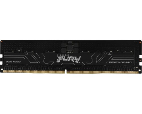 Оперативная память Kingston 16GB DDR5 6000 FURY Renegade Pro RDIMM Black EXPO ECC Registered DIMM (Single Module) 1RX8 32-38-38 1.35V 288-pin 16Gbit