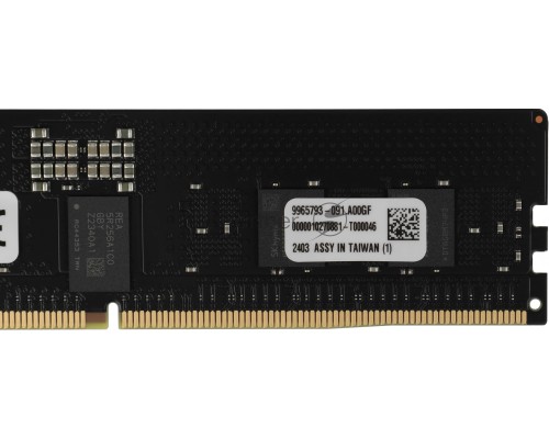 Оперативная память Kingston 16GB DDR5 6000 FURY Renegade Pro RDIMM Black EXPO ECC Registered DIMM (Single Module) 1RX8 32-38-38 1.35V 288-pin 16Gbit