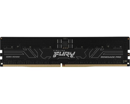 Оперативная память Kingston 16GB DDR5 6400 FURY Renegade Pro RDIMM Black XMP ECC Registered DIMM (Single Module) 1RX8 32-39-39 1.4V 288-pin 16Gbit