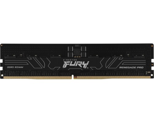 Оперативная память Kingston 16GB DDR5 6400 FURY Renegade Pro RDIMM Black XMP ECC Registered DIMM (Single Module) 1RX8 32-39-39 1.4V 288-pin 16Gbit