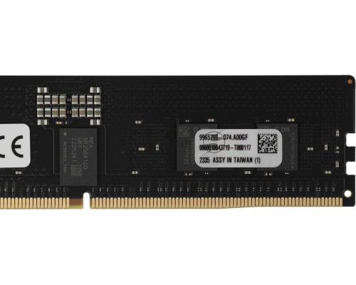 Оперативная память Kingston 16GB DDR5 6400 FURY Renegade Pro RDIMM Black XMP ECC Registered DIMM (Single Module) 1RX8 32-39-39 1.4V 288-pin 16Gbit