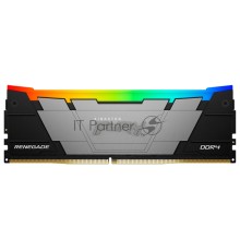 Оперативная память Kingston 8GB DDR4 3200 FURY Renegade RGB Black XMP Non-ECC Unbuffered DIMM (Single Module) 1RX8 16-18-18 1.35V 288-pin 8Gbit