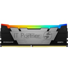 Оперативная память Kingston 8GB DDR4 4000 FURY Renegade RGB Black XMP Non-ECC Unbuffered DIMM (Single Module) 1RX8 19-23-23 1.35V 288-pin 8Gbit