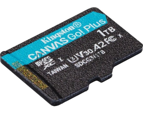 Карта памяти Kingston 1TB microSDXC Canvas Go Plus 170R A2 U3 V30 Card + ADP/ Kingston 1TB microSDXC Canvas Go Plus 170R A2 U3 V30 Card + ADP